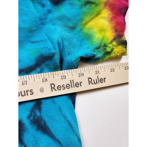 Disney Neff Shirt Mens Medium Mickey Short Sleeve Retro Streetwear Bold Tie Dye - Picture 5 of 9